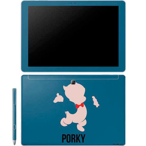 Looney Tunes Porky Pig Identity Galaxy Book 12in Skin
